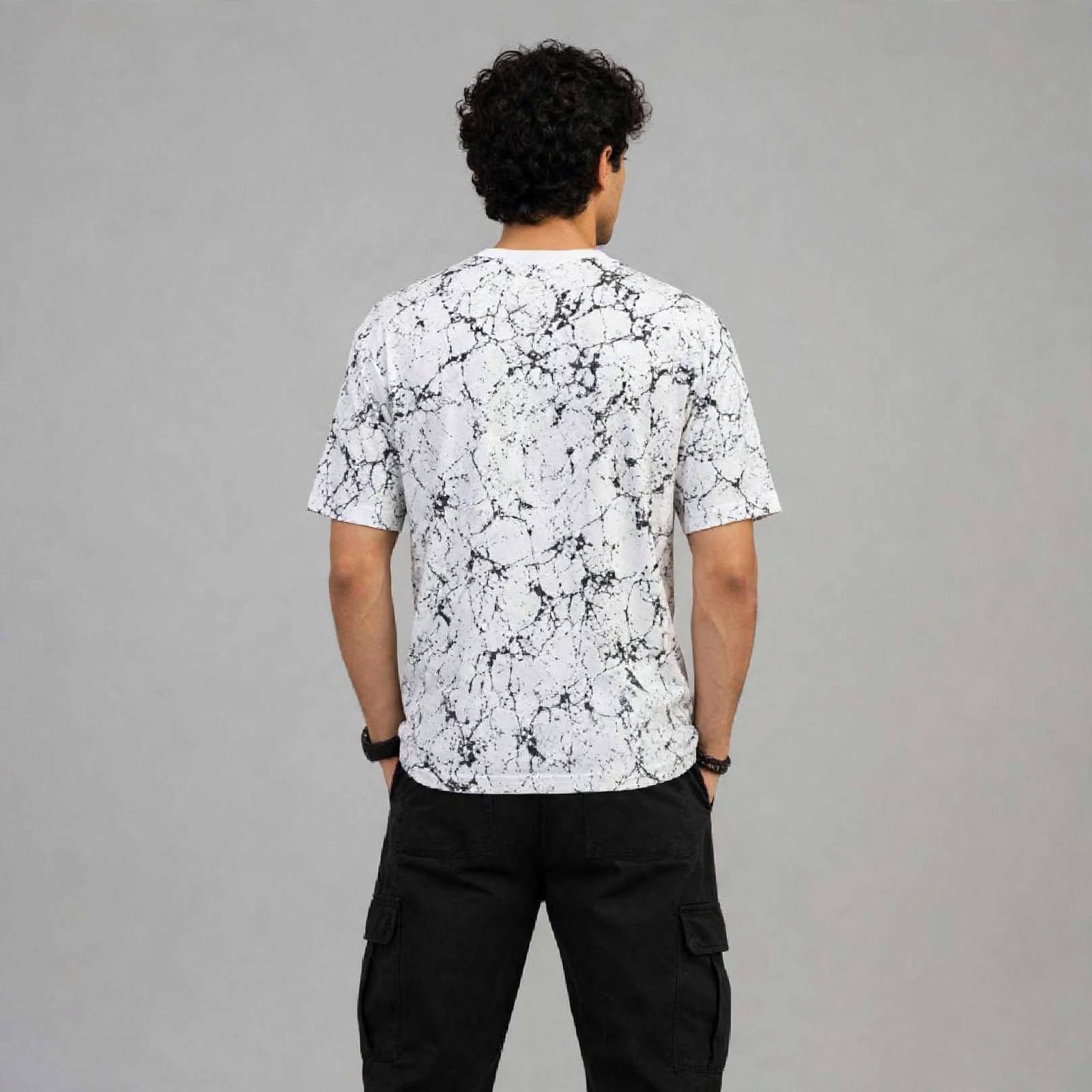 New York DropShoulder T-Shirt – White - Image 2
