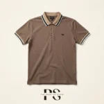 Premium Polo T-Shirt – Beige