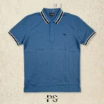 Premium Polo T-Shirt – Blue