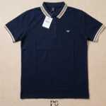 Premium Polo T-Shirt – Navy Blue