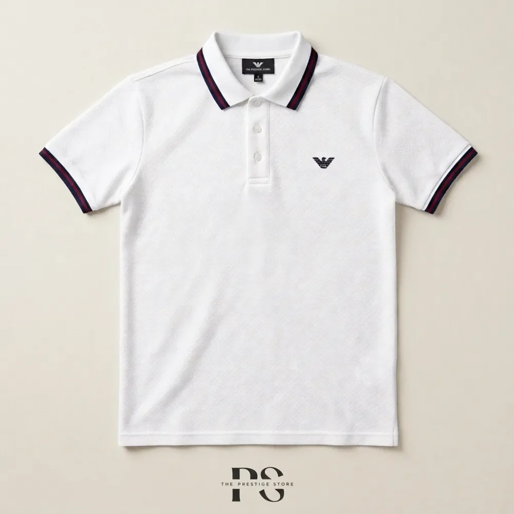 Premium Polo T-Shirt – White