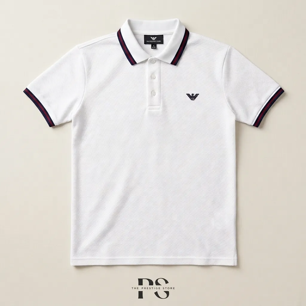 Premium Polo T-Shirt – White