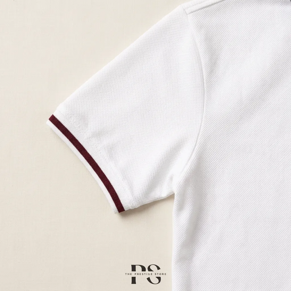 Premium Polo T-Shirt – White - Image 5
