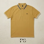 Premium Polo T-Shirt – Yellow